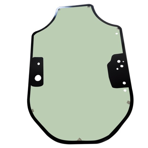 Cab front door glass for - front, cat
