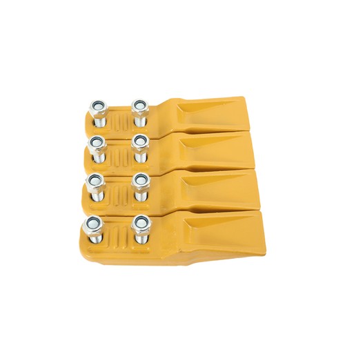 Bucket teeth with bolts and - 4x,